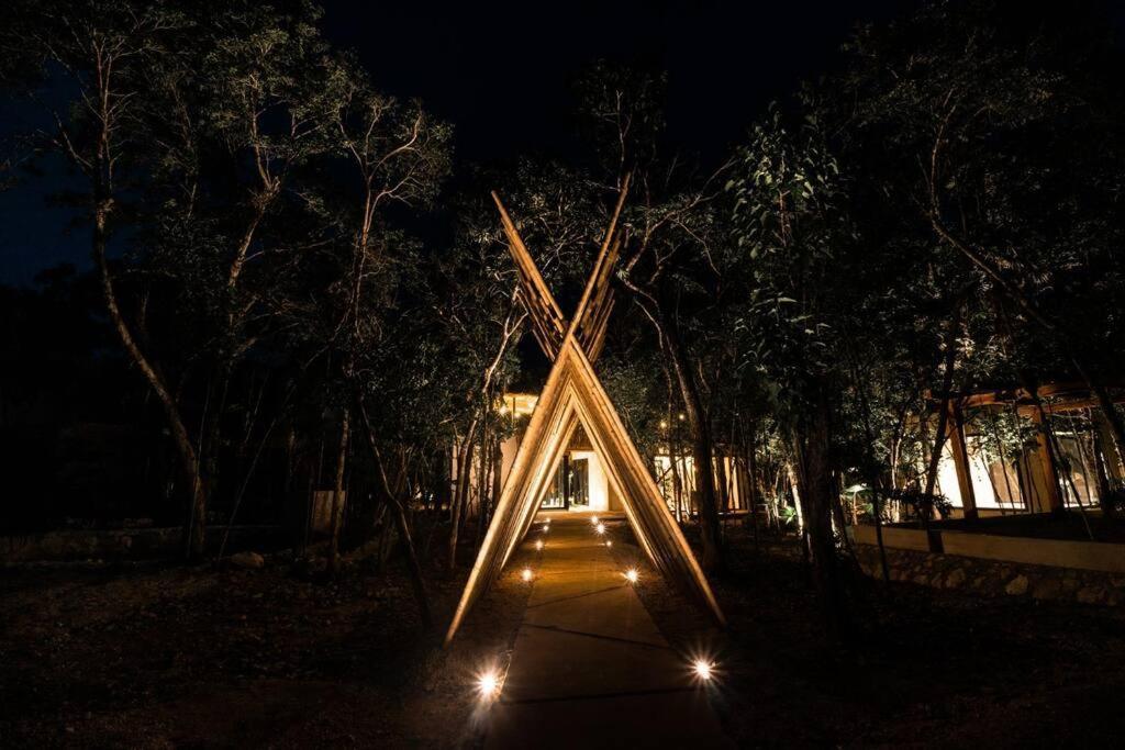 Villa Xuncari In The Heart Of The Jungle Tulum Bagian luar foto